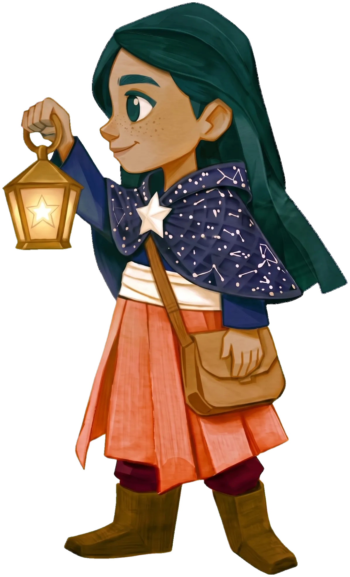 Vela from the side